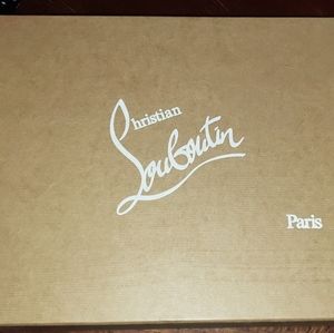 Christian Louboutin, Blue Scuro, size 12 usa or size 46